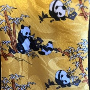 Polar Bear/Bamboo Esential Hand Made Tie!!